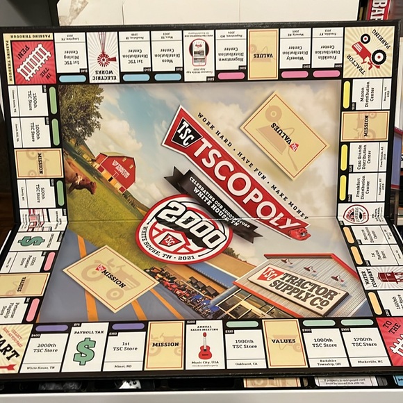 TSCOPOLY game tractor supply monopoly new open box - Picture 3 of 7